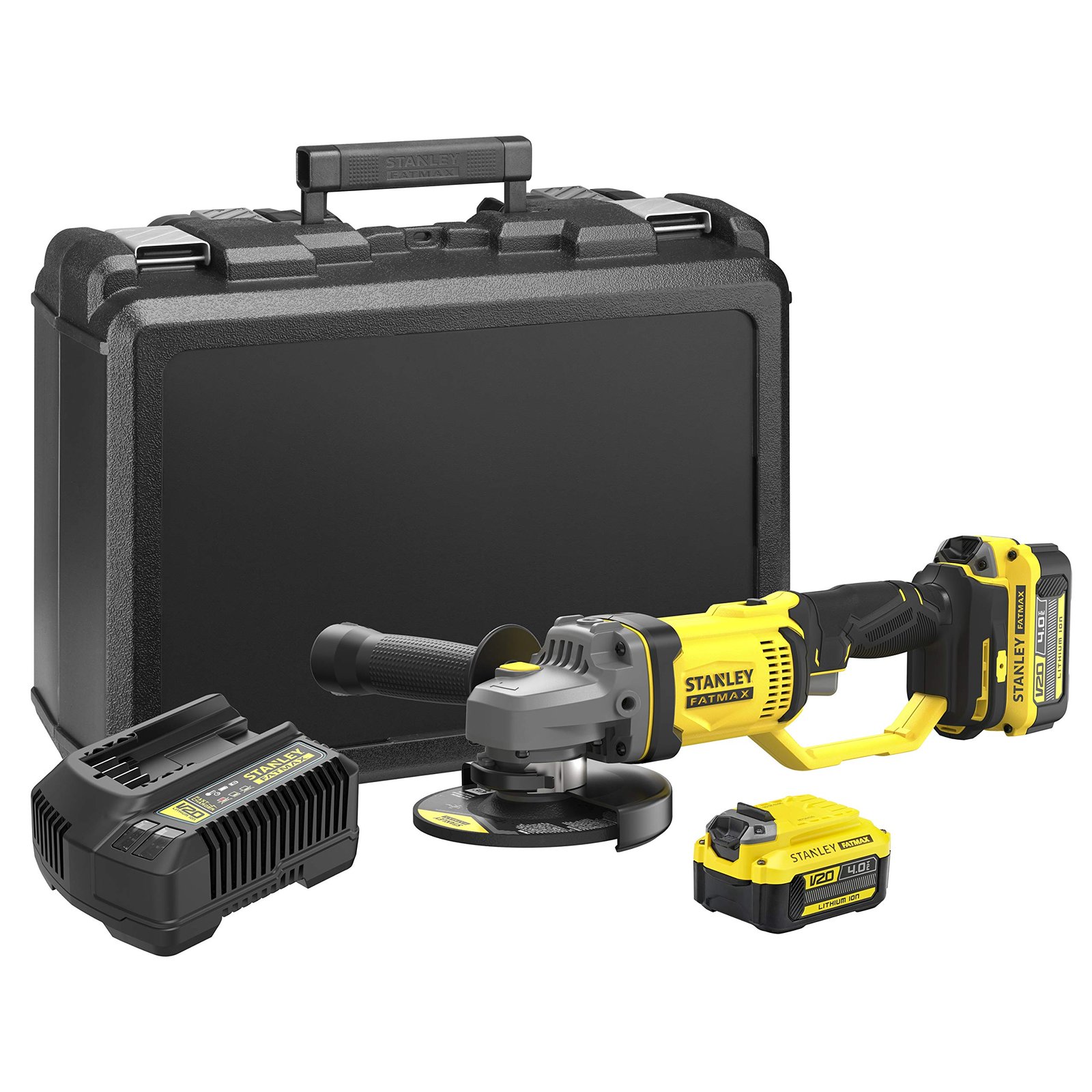 18V Аголна брусилка  125mm 2x4.0Ah V20 - Image 3