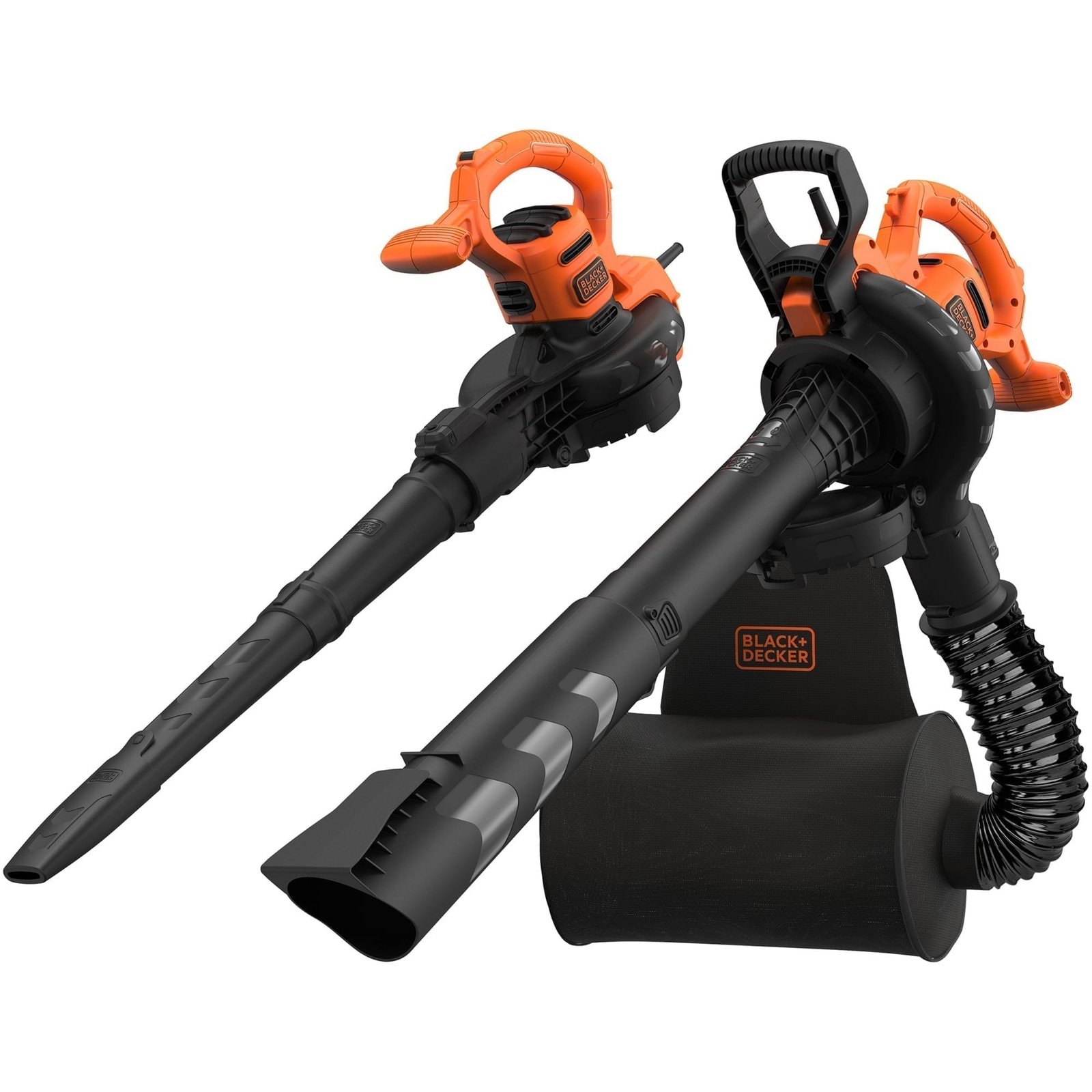 Дувач/вшмукувач за лисја 2900W 55L 390Km/h Black+Decker