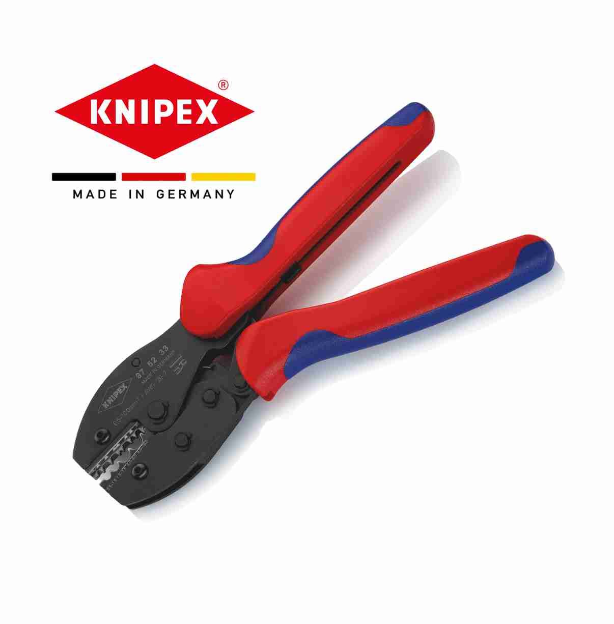 КНП KNIPEX PreciForce® Клешти за кабел папучи 05-10мм2