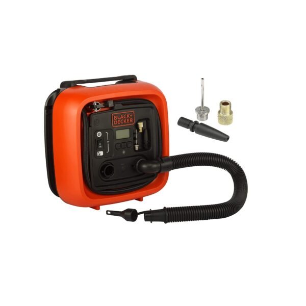 Надувувач со кабел и адаптер за кола 12V Black+Decker