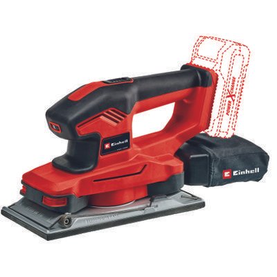 Батериска брусалка вибрациона EINHELL ТE-OS 18/230 Li 115X230mm - Image 3