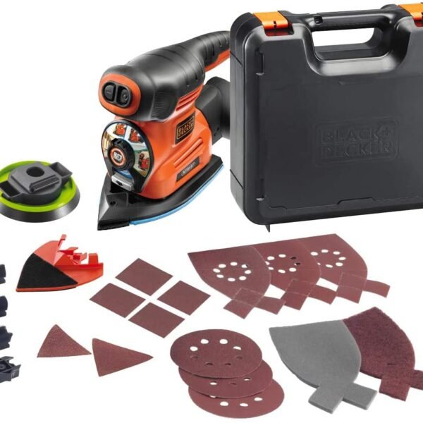 Вибрациска мулти брусилка 4 in 1 220W прибор торба Black+Decker