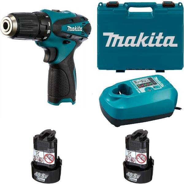 Батериска дупчалка одвртувач DF330DWE 10.8V/1 AhLI/200rpm