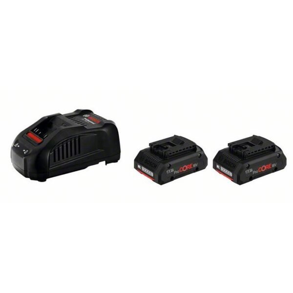 Батерии PROCORE 2x18V 4Ah+Полнач ГАЛ 1880ЦВ Bosch