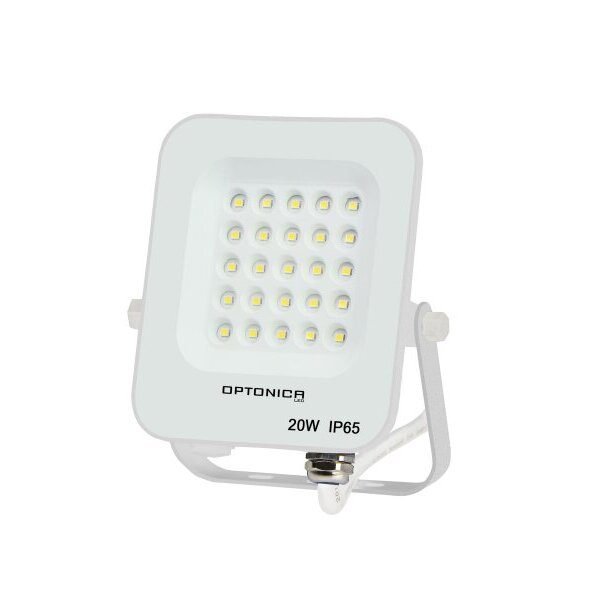 LED SMD РЕФЛЕКТОР БЕЛ 20W 1800LM AC220-240V 90° IP65 2700K