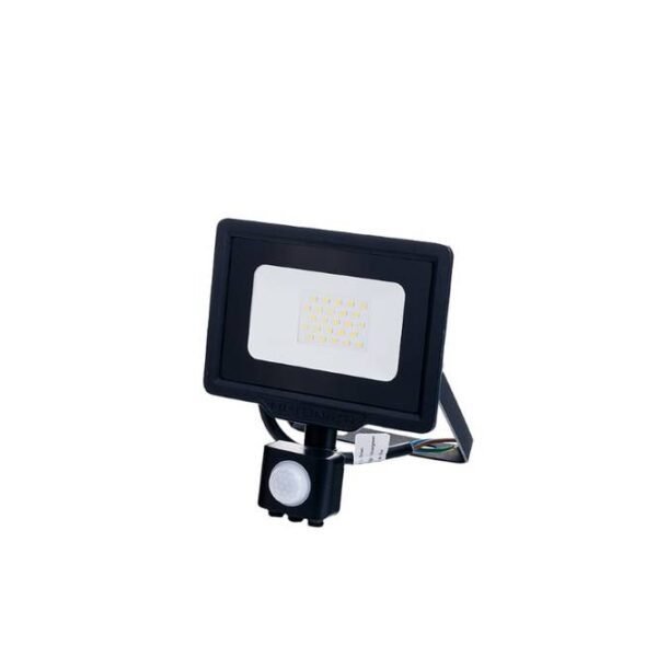LED SMD РЕФЛЕКТОР ЦРН 30W 2400LM AC220-265V 120° IP65 4500K - СО СЕНЗОР