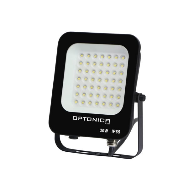 LED SMD РЕФЛЕКТОР ЦРН 30W 2700LM AC220-240V 90° IP65 4500K