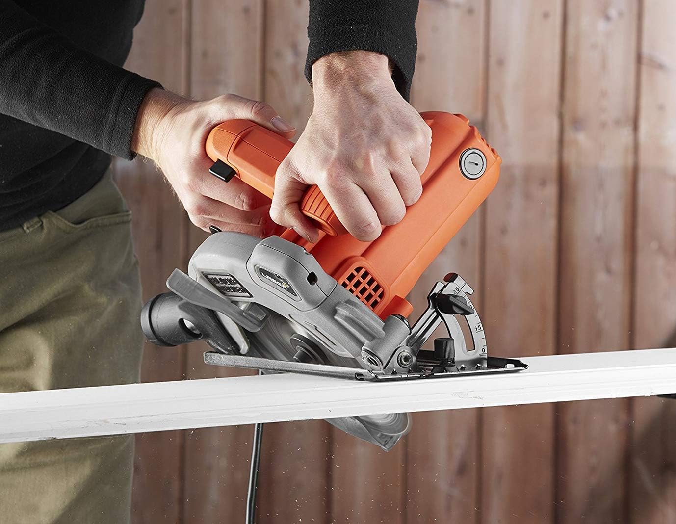 Кружна пила 1250W 190x16mm LASER Black+Decker - Image 4