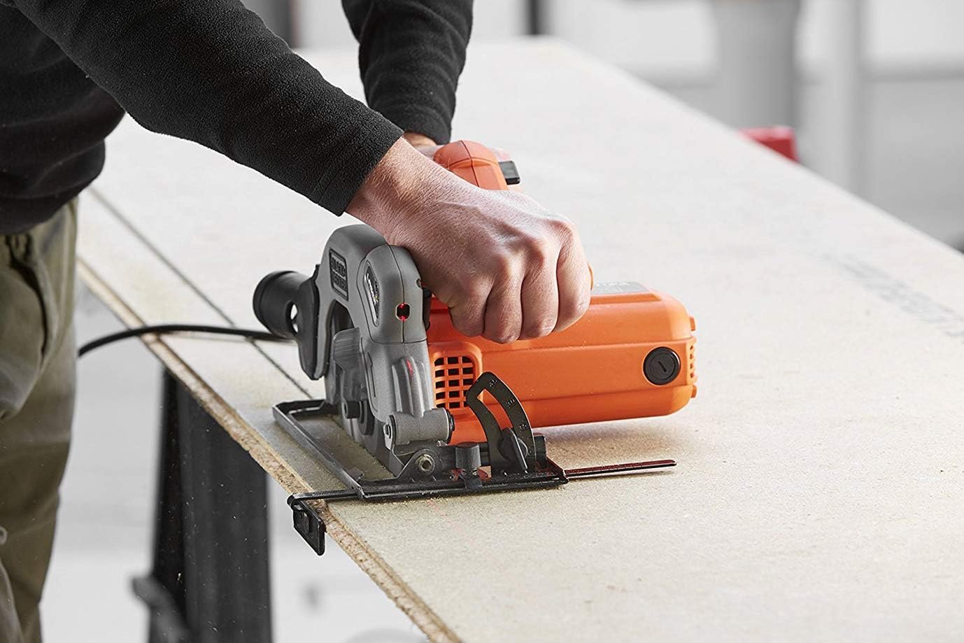 Кружна пила 1250W 190x16mm LASER Black+Decker - Image 5