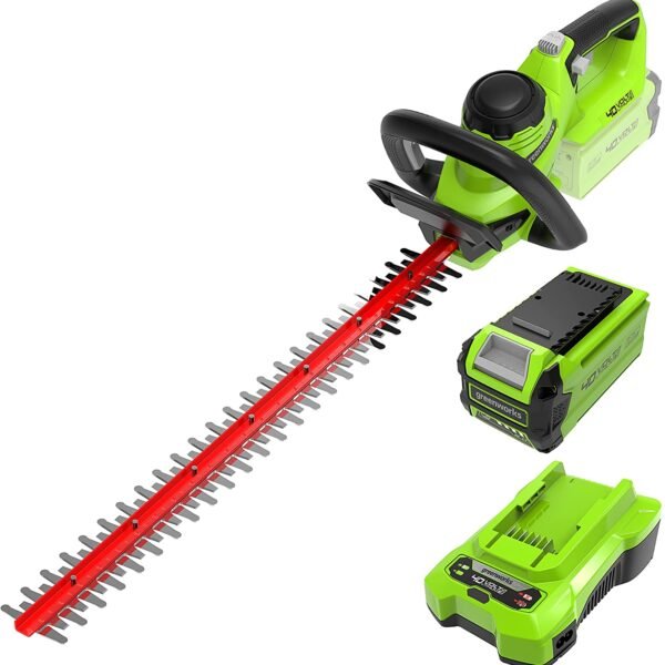 Ножица за жива ограда + батерија+полнач 40V Greenworks