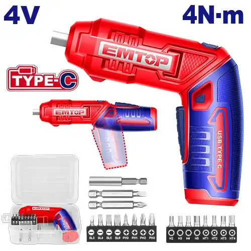Батериски одвртувач ECSR0408 Emtop