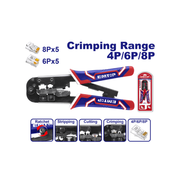 Клешта за кабли EMPCR46801 Emtop