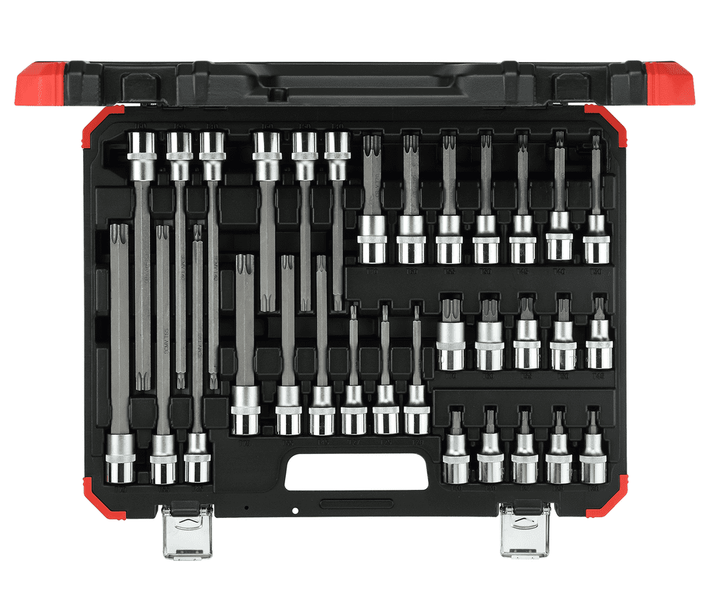 Сет патенти 1/2” (Torx) 32 парчиња – Gedore Red R68003032