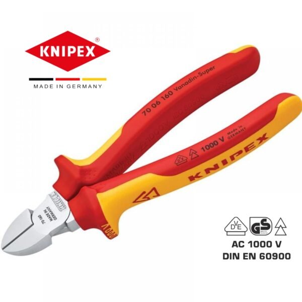 КНП Диагонална Клешта за бланкирање 160mm VDE/1000V - SBDMK WEBSHOP