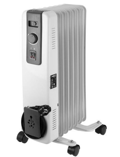 Нео Маслен Радијатор 7 Ребра 1500w | aparati.mk