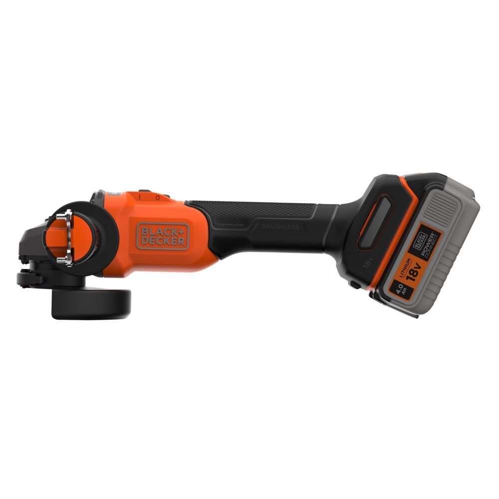 18V Аголна брусилка 115mm 1x4Ah Brushless, во торба