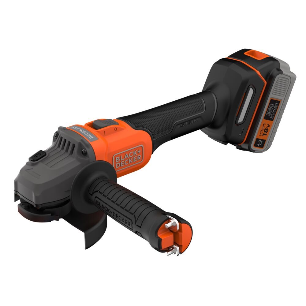 18V Аголна брусилка 115mm 1x4Ah Brushless, во торба