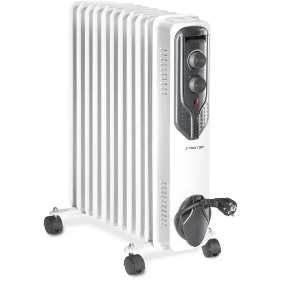 TROTEC Електричен радијатор со масло TRH 21 E - 2,5kW / 11 ребра / БЕЛ | aparati.mk