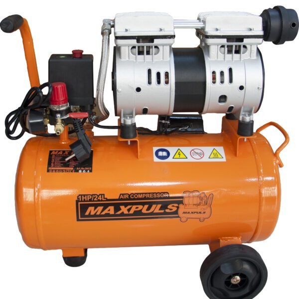 MAX PULS Компресор без масло – 0.55kW, 24L, 8 Bar
