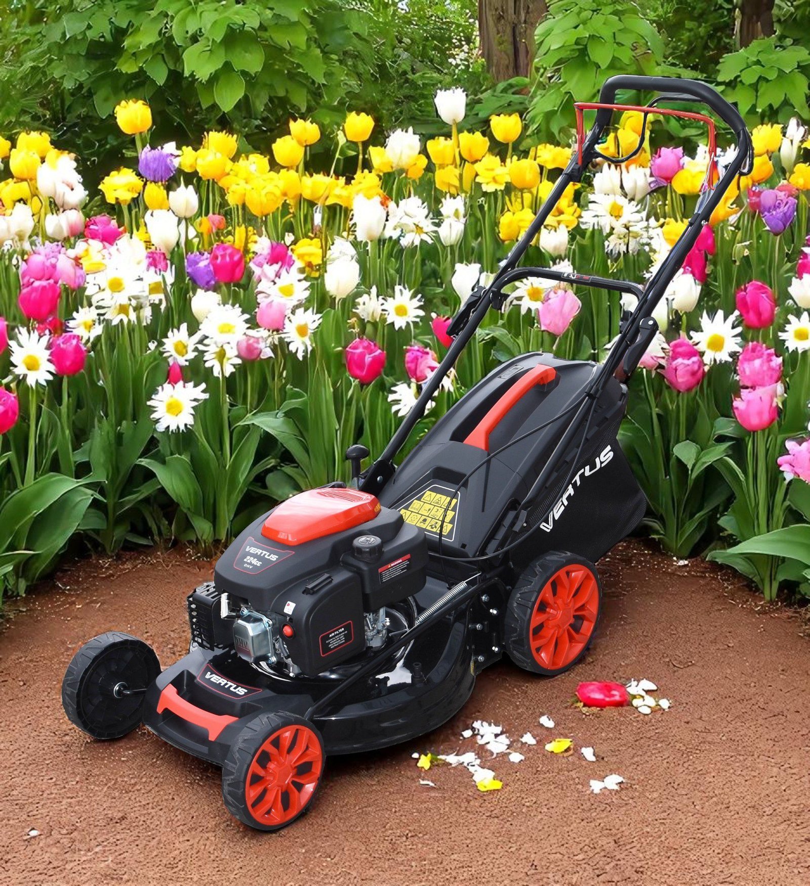 Косилка на бензин самоодна VERTUS VT-GLM44, 4.4kw, 224cc