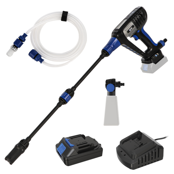 Батериски перач под висок притисок 18v 24 bar 175 l/h dual speed system
